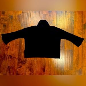 Free People Movement Women’s Long-Sleeved Turtleneck Sweater GUC Black Large